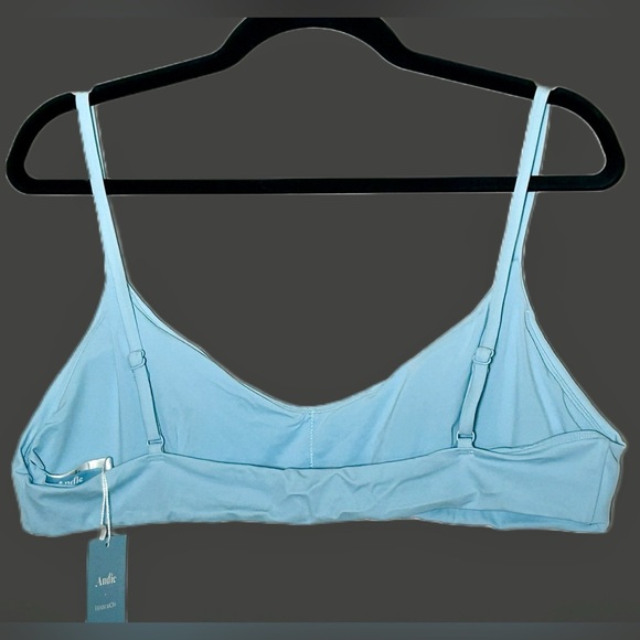 NWT Andie X Fanm Mon Embroidered Floral Molokai Bikini Top, Multicolored, XL - Picture 7 of 14